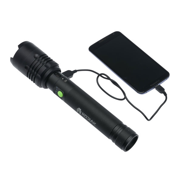 LitezAll/Kodiak Kodiak Kiran 10,000 Lumen Tactical Flashlight Wayfair